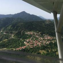 Aerial View of Kastania - Agrafa