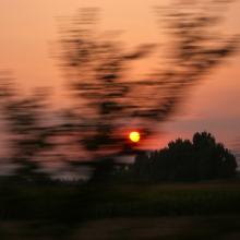 Kastania Agrafa - Sunset